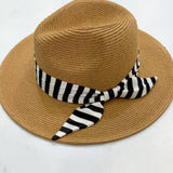 Gidget - Ultrabraid Fedora w/ Silky Removable Scarf