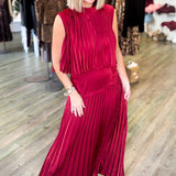 Miranda Burgundy Set