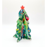 GREEN ACRYLIC 3D CHRISTMAS TREE