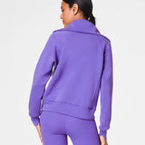 AIR ESSENTIALS HALF ZIP || VIBRANT LILAC