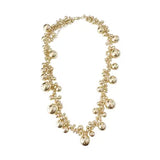Savana Gold Ball Statement Necklace