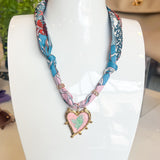 SCARF CHARM NECKLACES