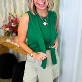 Harley Sweater Wrap Top