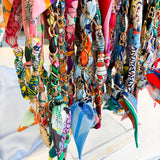 SCARF CHARM NECKLACES