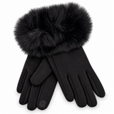 Faux Fur Lined Gloves