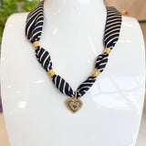 SCARF CHARM NECKLACES