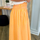 Elise Pink and Yellow Plaid Skirt