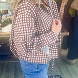 Gee Gee Gingham Twill Jacket