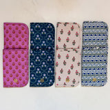 HOT TOOLS FLORAL FOULARD NAVY CASE