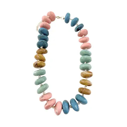 Delray Chunky Beaded Necklace