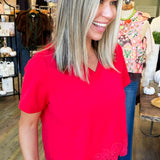 Fancy V-Neck Tee