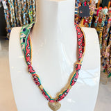 SCARF CHARM NECKLACES