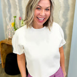 Dani Ivory Sweater Top