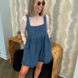 Emery Denim Romper