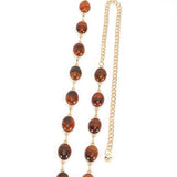 Gold Chain Link Tortoise Belt