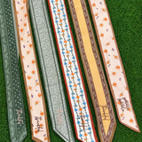 Thanksgiving Embroidered Scarf