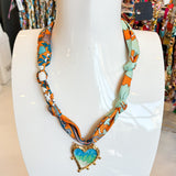 SCARF CHARM NECKLACES