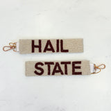 BEADED KEY LOOP WRISTLET
