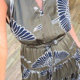 Georgia Print Tiered Maxi Dress