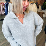 Hannah Gray Sweater