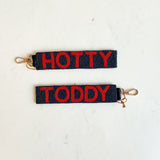 BEADED KEY LOOP WRISTLET