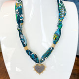 SCARF CHARM NECKLACES