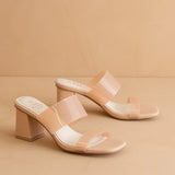BAGAN APRICOT CLEAR HEEL