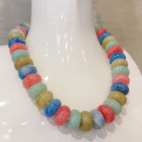 Candy Chunky Marble Bead Necklace