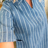 Eden Denim Short Sleeve Dress