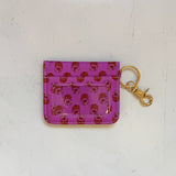 PINK FLORAL BLOCK ID WALLET