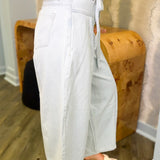 Grace Belted Barrel Denim Jeans