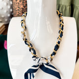 CHAIN SCARF NECKLACES