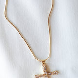 BELLINS CROSS NECKLACE