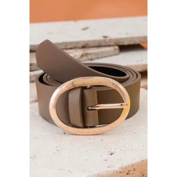 CLASSIC OVAL BELTS || 3 COLORS