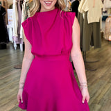 Missy Magenta Mini Dress
