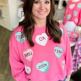 MILLIE CANDY HEARTS SWEATSHIRT