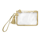 GOLD CLEAR WRISTLET