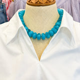 Bailey Chunky Beaded Necklace