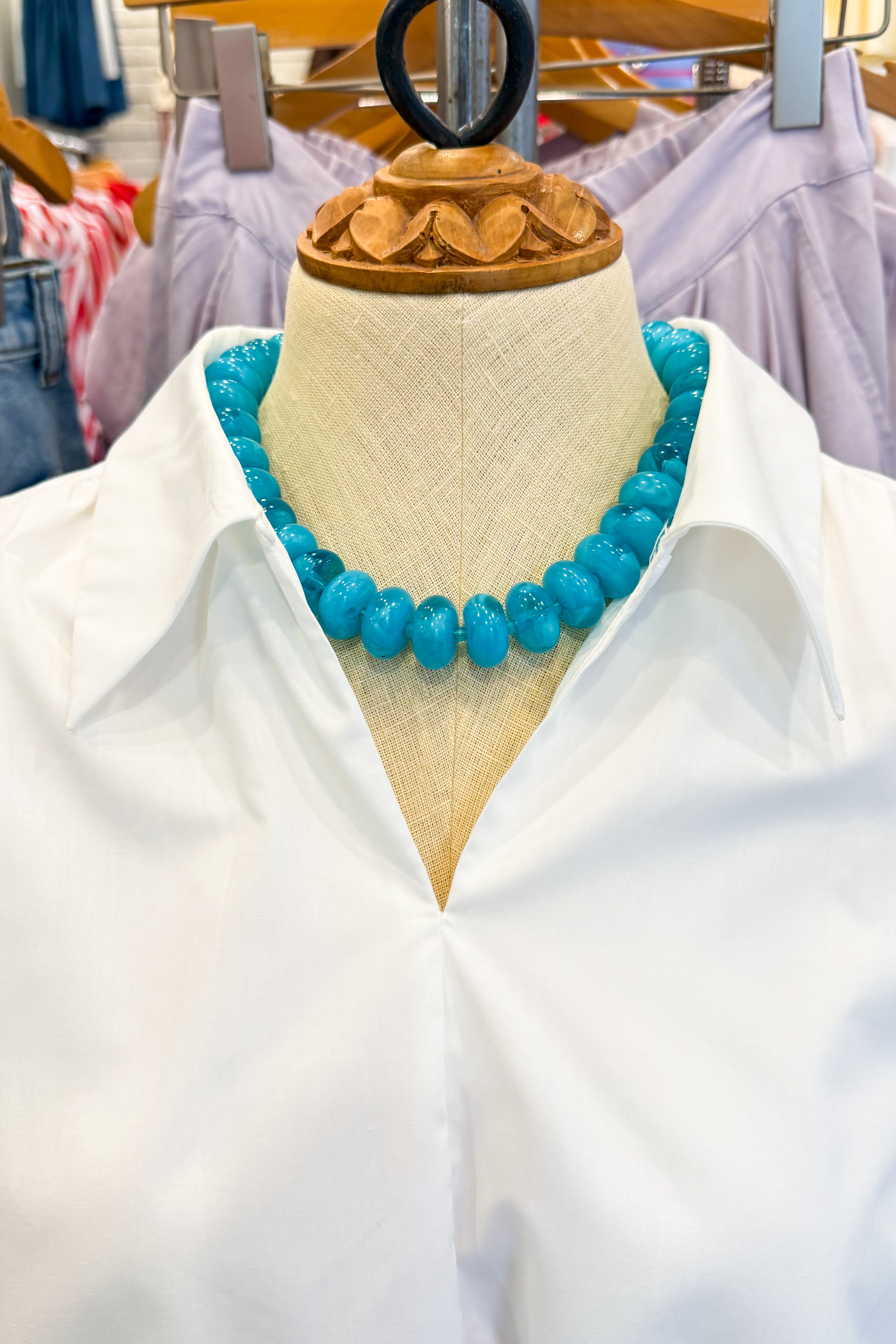 Bailey Chunky Beaded Necklace