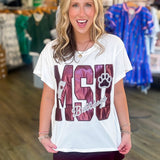 MISS STATE METALLIC ICONS TEE