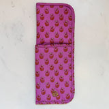 HOT TOOLS PINK FLORAL BLOCK CASE
