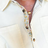 CLAUDIA CORDUROY BUTTON UP SHIRT
