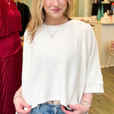 Cassidy Oversize Crop Top