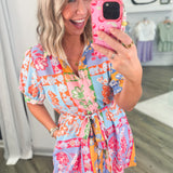 TAYLOR PATCHWORK MULTI DRESS
