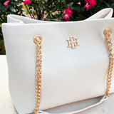 BLAIR CREAM TOTE BAG