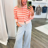 WILLOW LT DENIM WIDE LEG PANTS