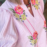 ROSIE TEXTURED FLORAL TOP