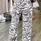 Zebra Print Pants