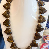 Charlie Heart Beaded Statement Necklace