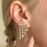 ERIVO WATERFALL EARRINGS